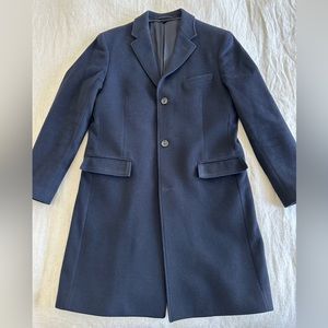 J. Crew Cashmere-Wool Ludlow Peacoat